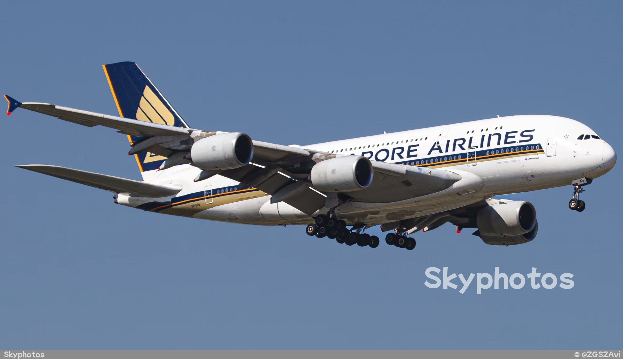 新加坡航空 Airbus A380-841