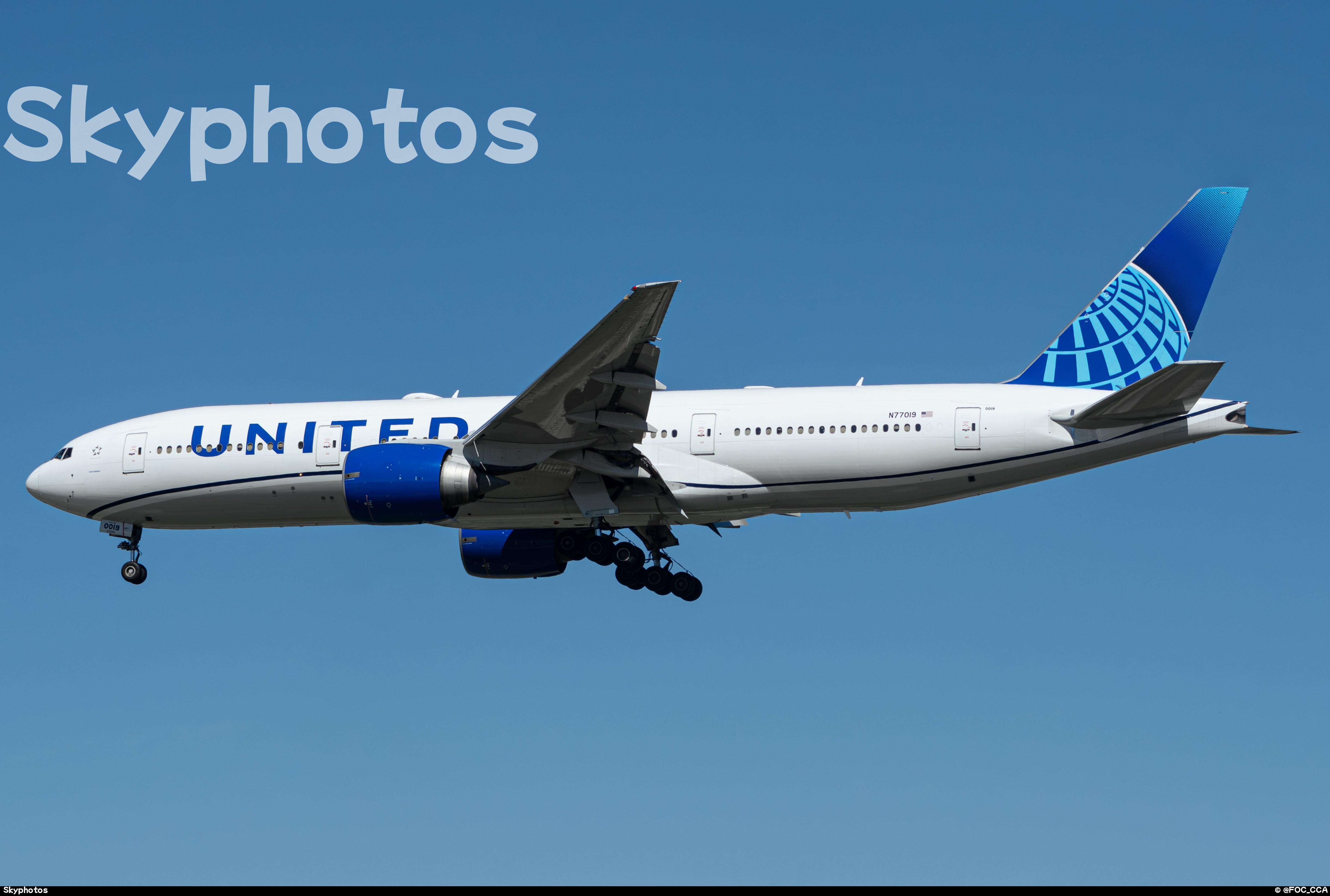 美联航 Boeing777-200ER