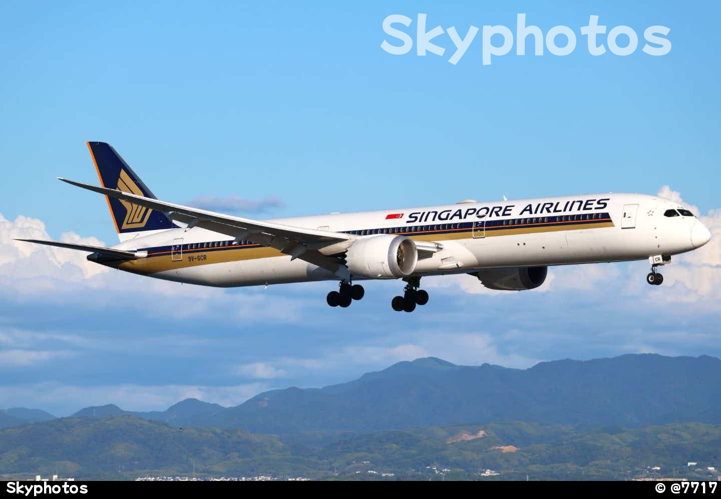 新加坡航空 Boeing787-10