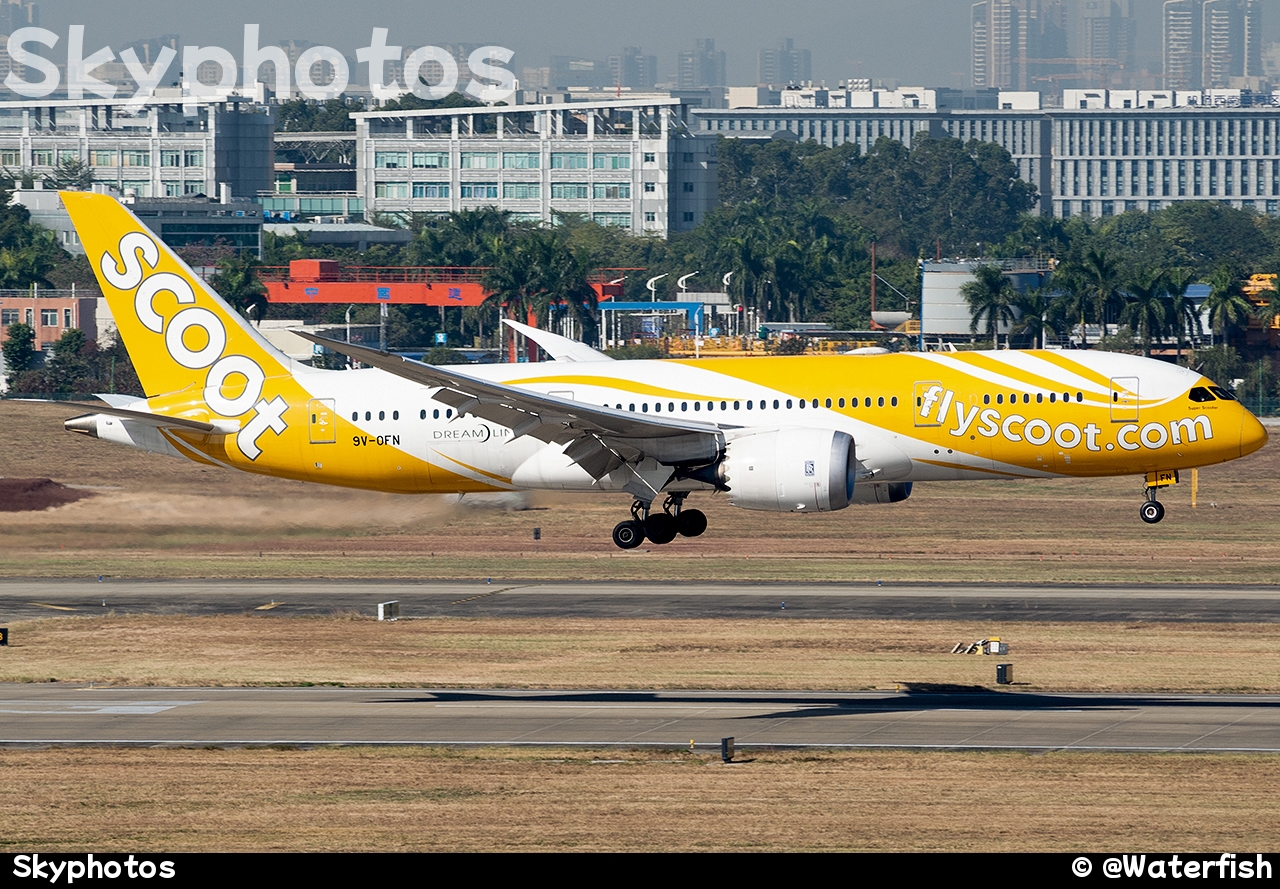 新加坡酷航 Boeing 787-8