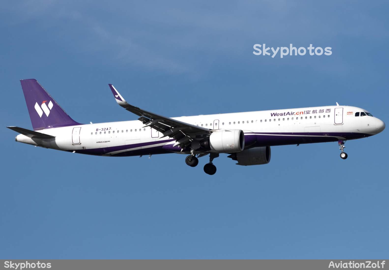 西部航空 Airbus A321-271NX