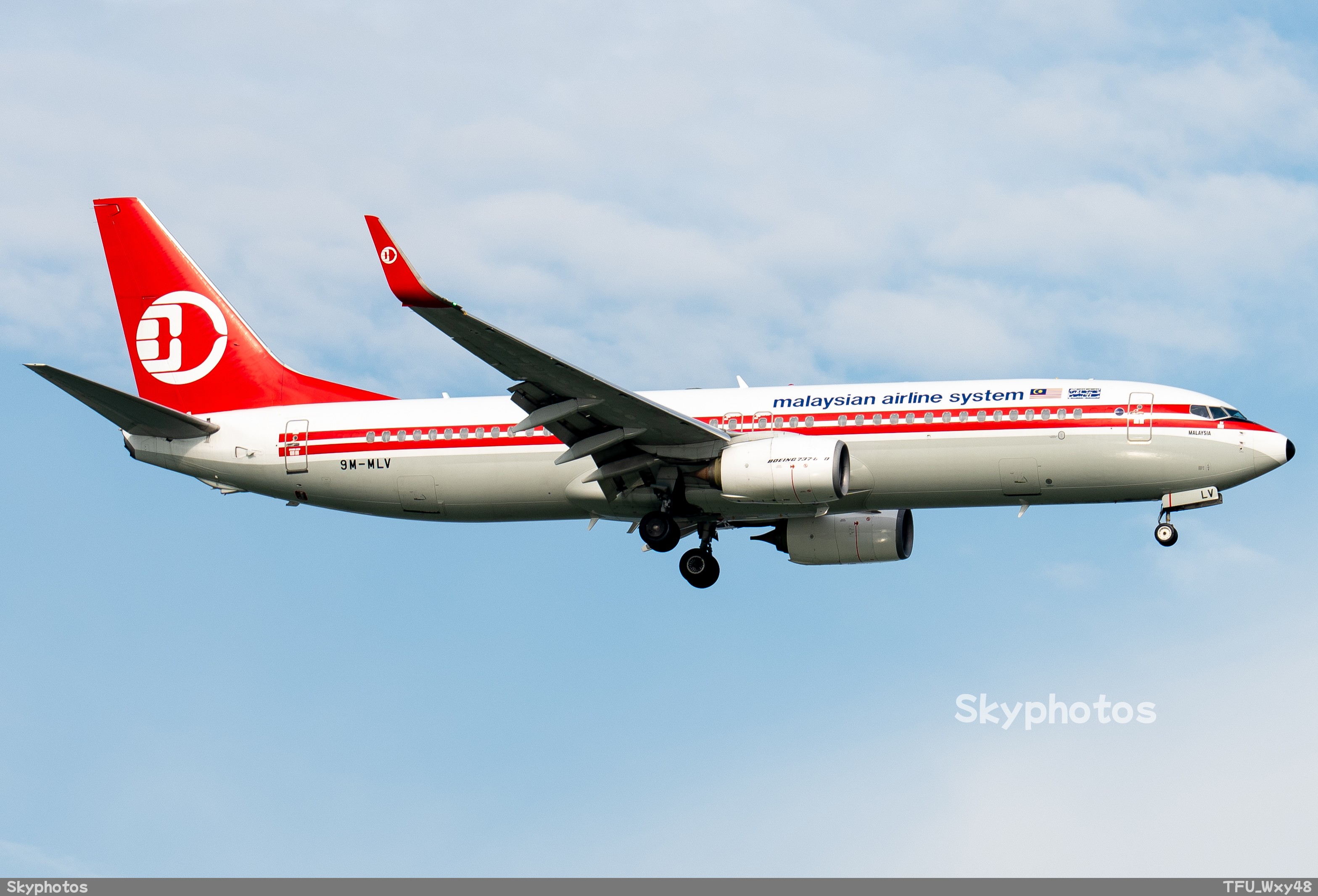 马来西亚航空 Boeing 737-800 WINGLETS