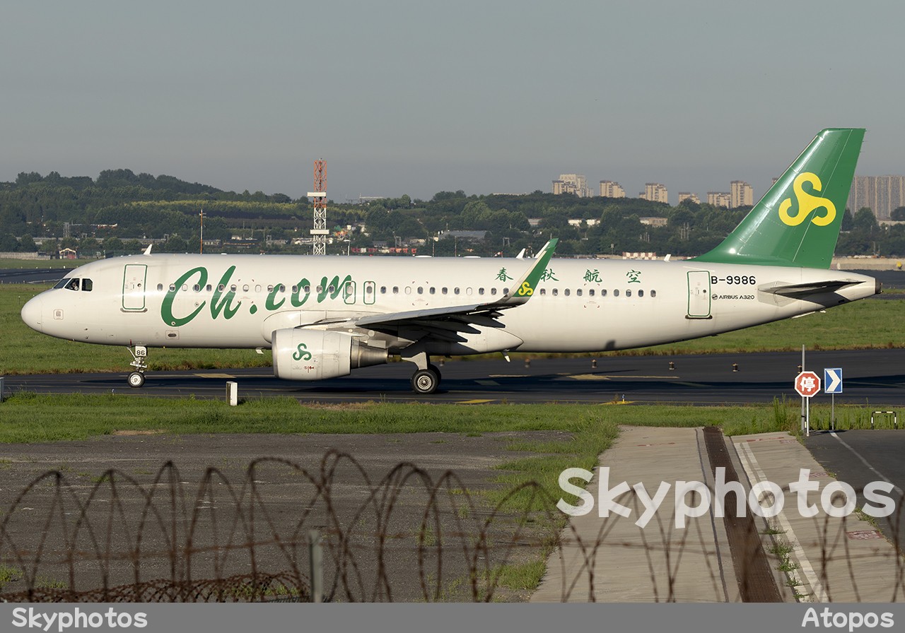 春秋航空 Airbus A320-214
