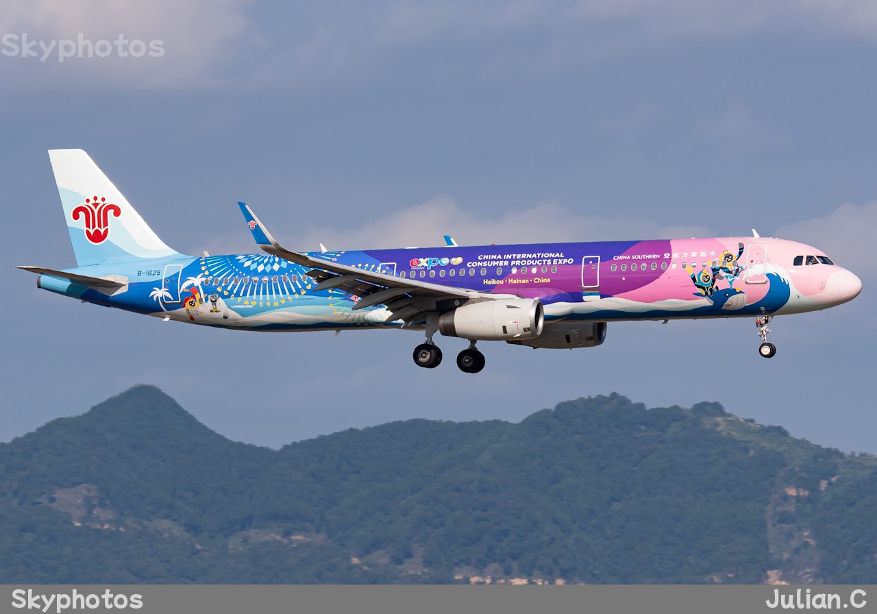 中国南方航空 Airbus A321-231（WL）