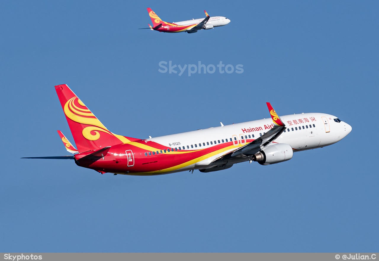 海南航空 Boeing 737-84P（WL）