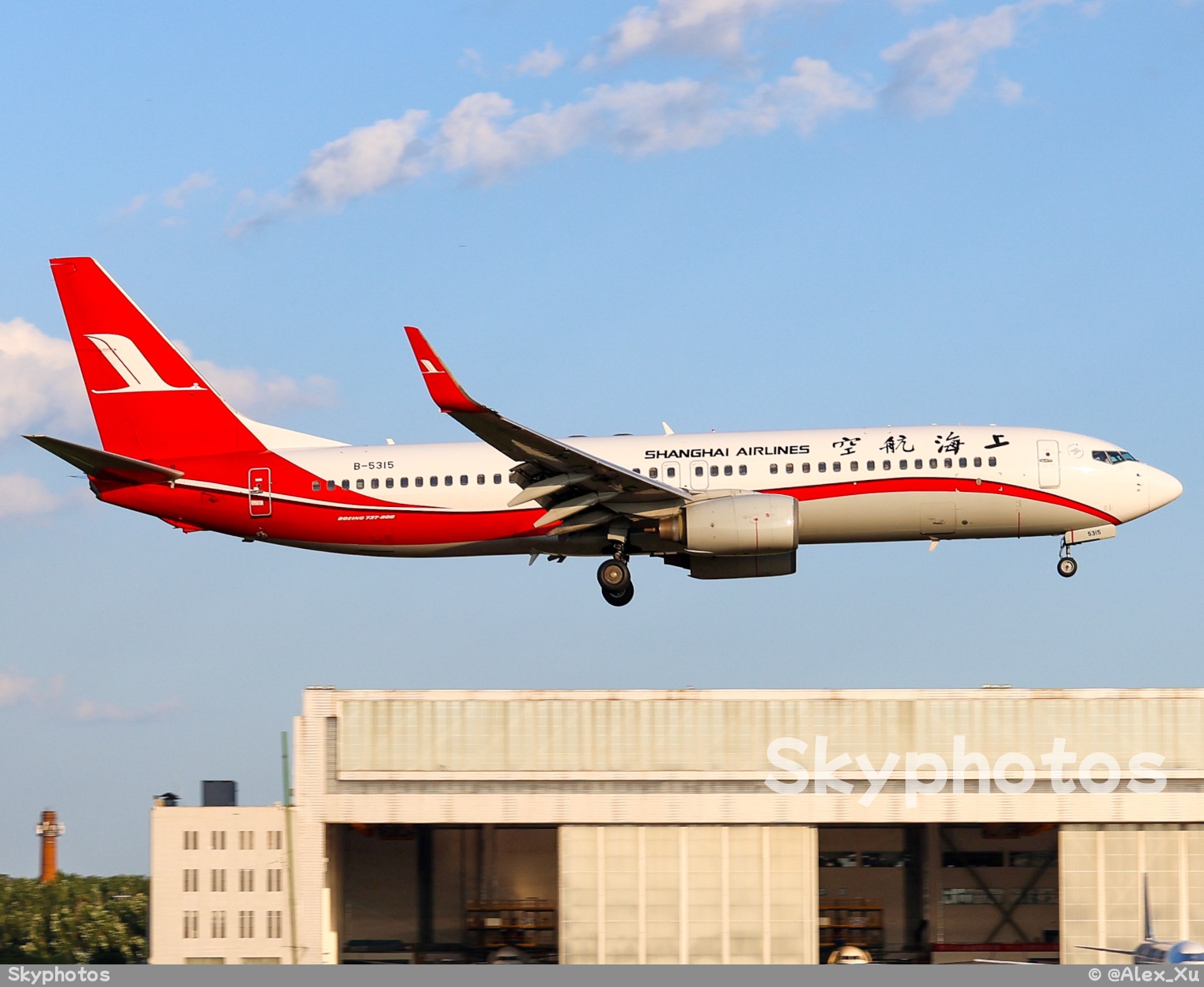 上海航空 B737-86D(WL)