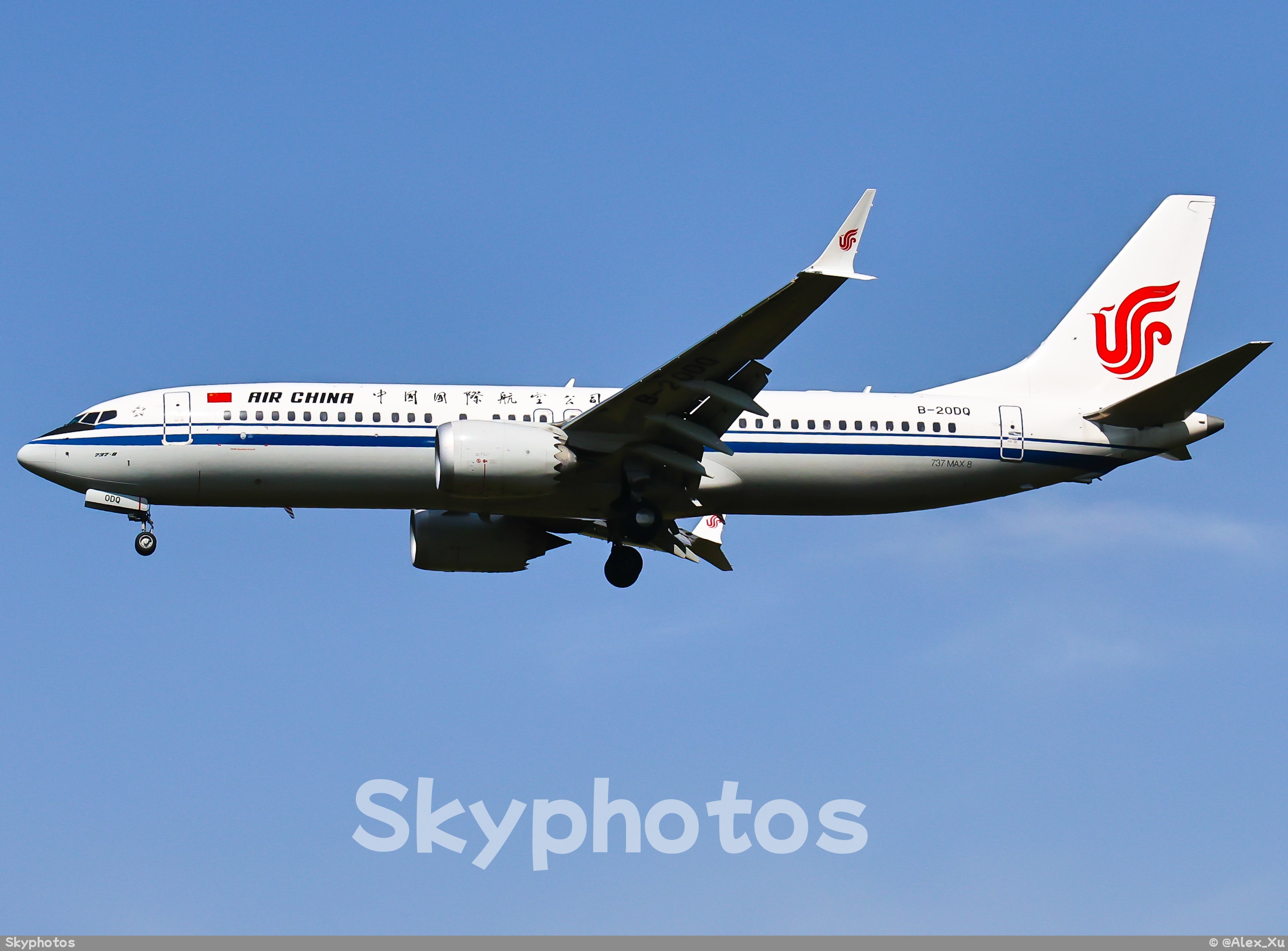 中国国际航空 B737MAX8