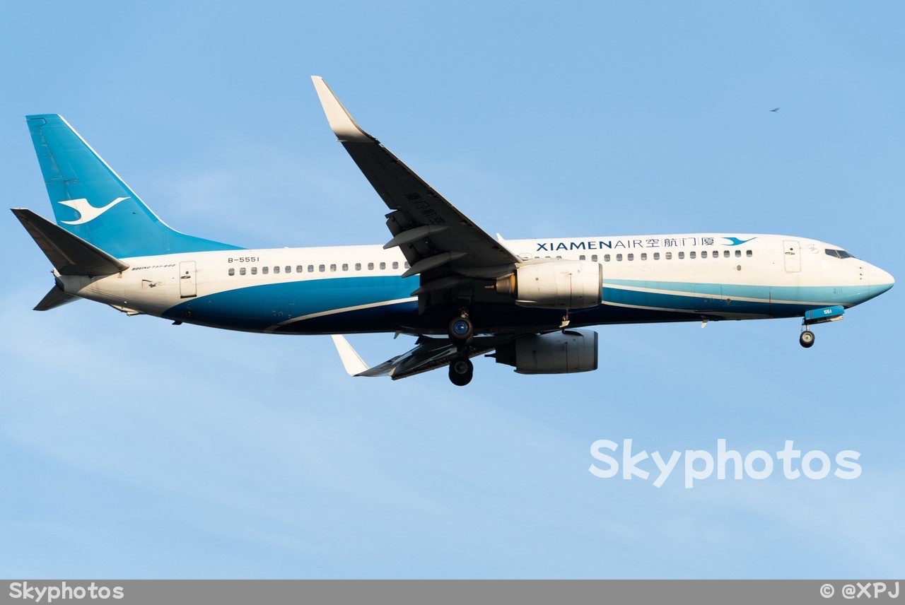 厦门航空 Boeing 737-800