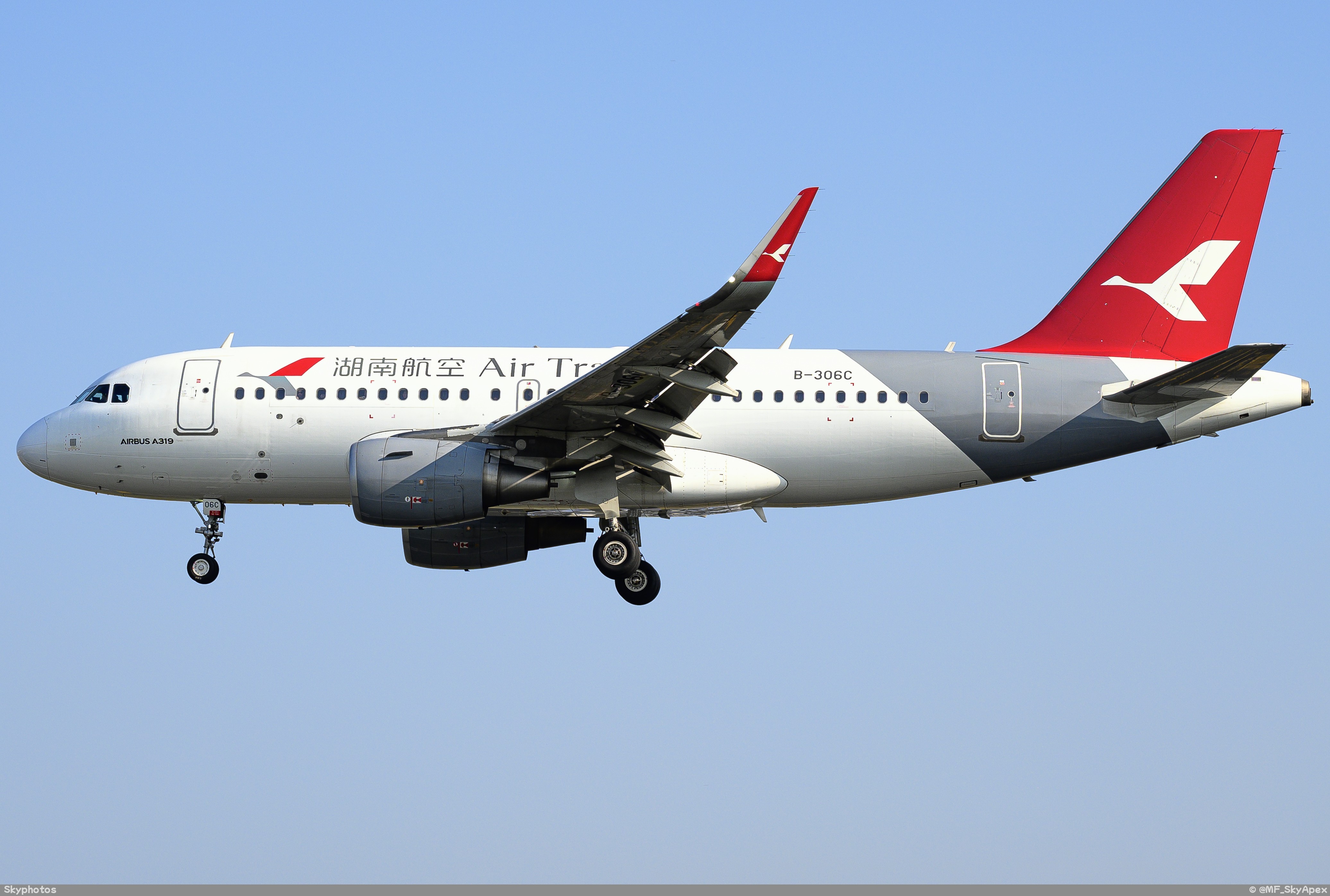 湖南航空 A319-115(SL)