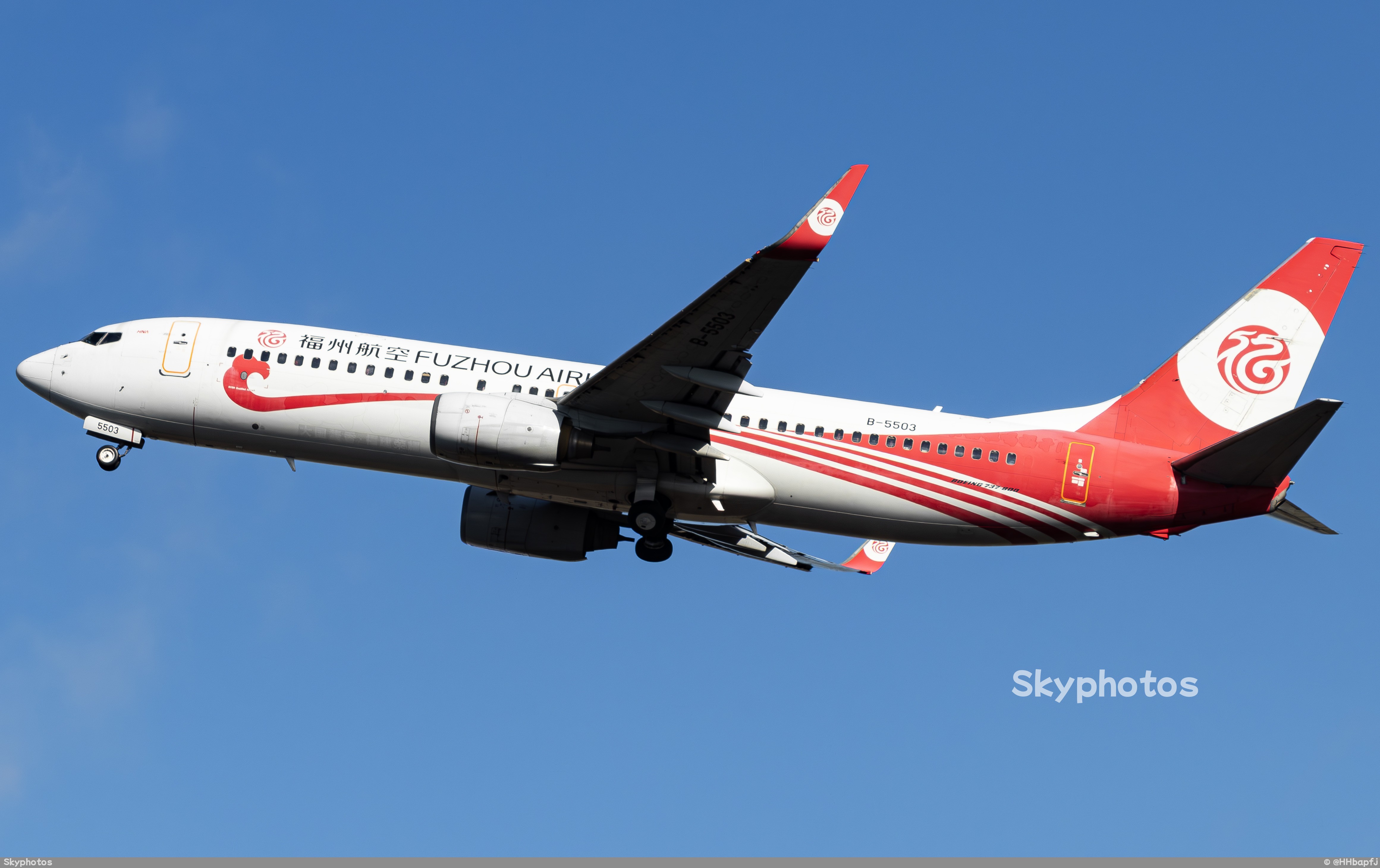 福州航空 B737-84P(WL)