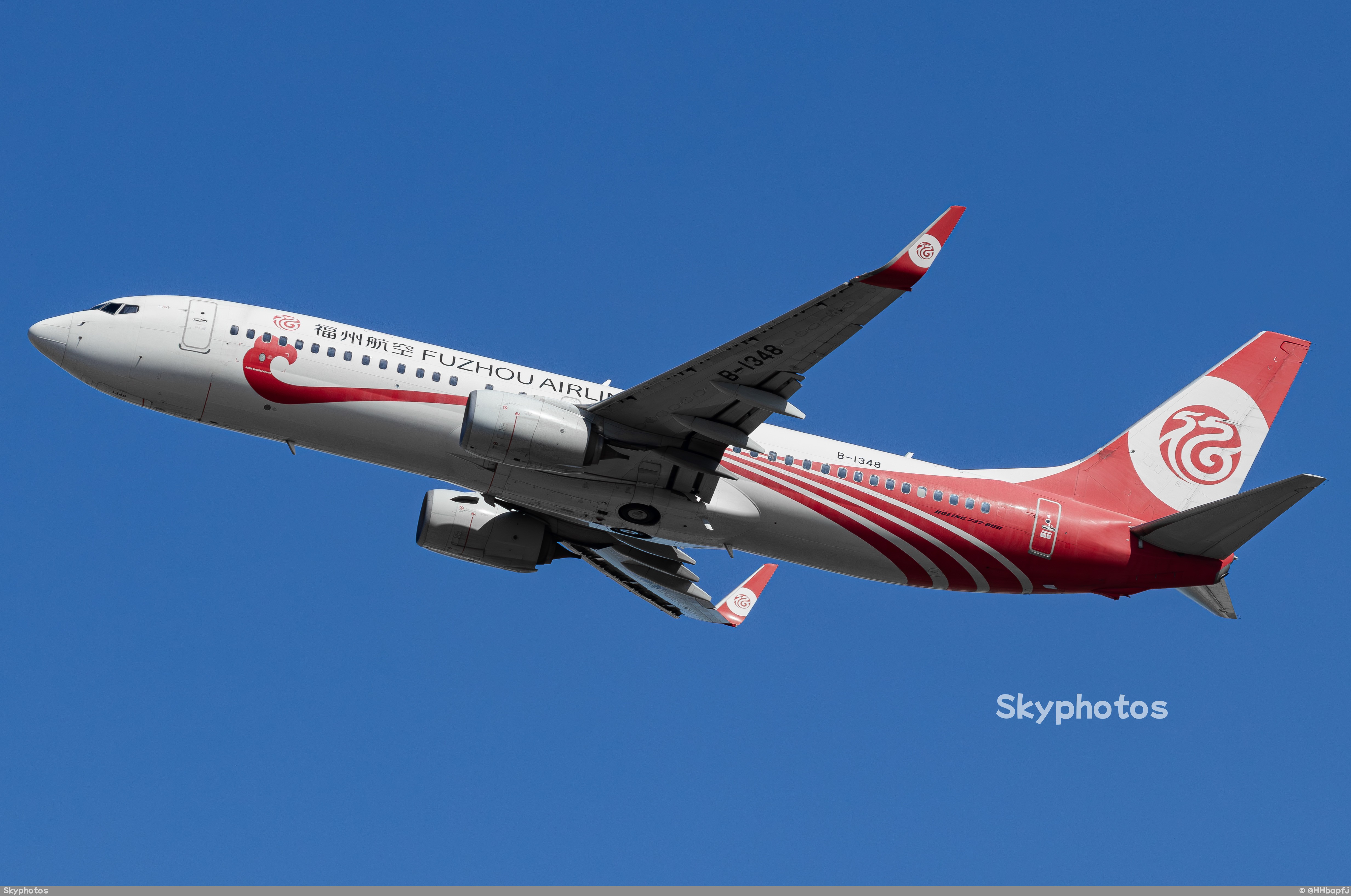 福州航空 B737-800(WL)