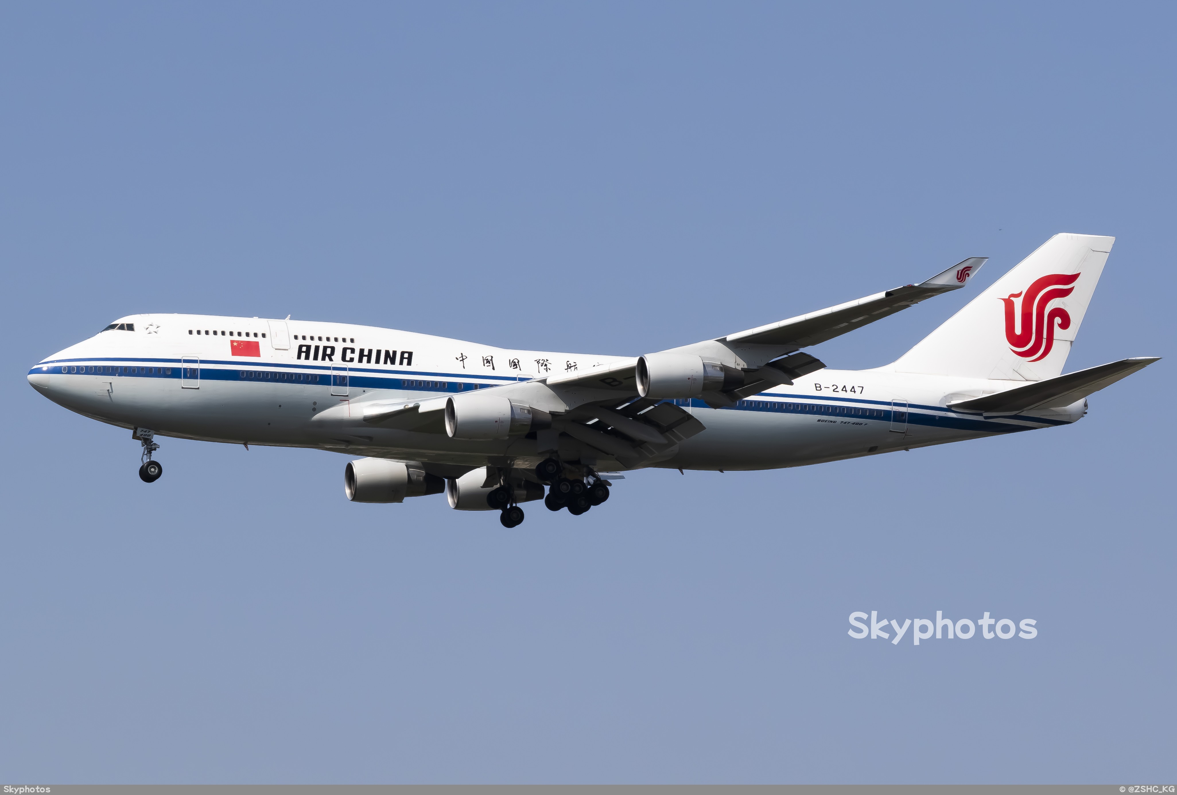 中国国际航空 B747-4J6
