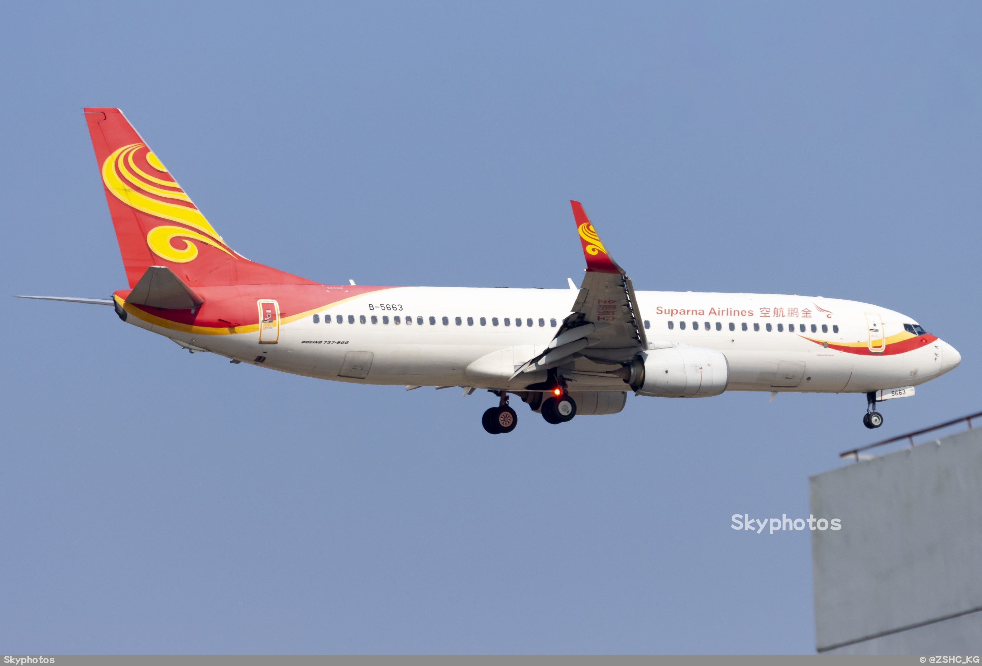 金鹏航空 B737-84P(WL)