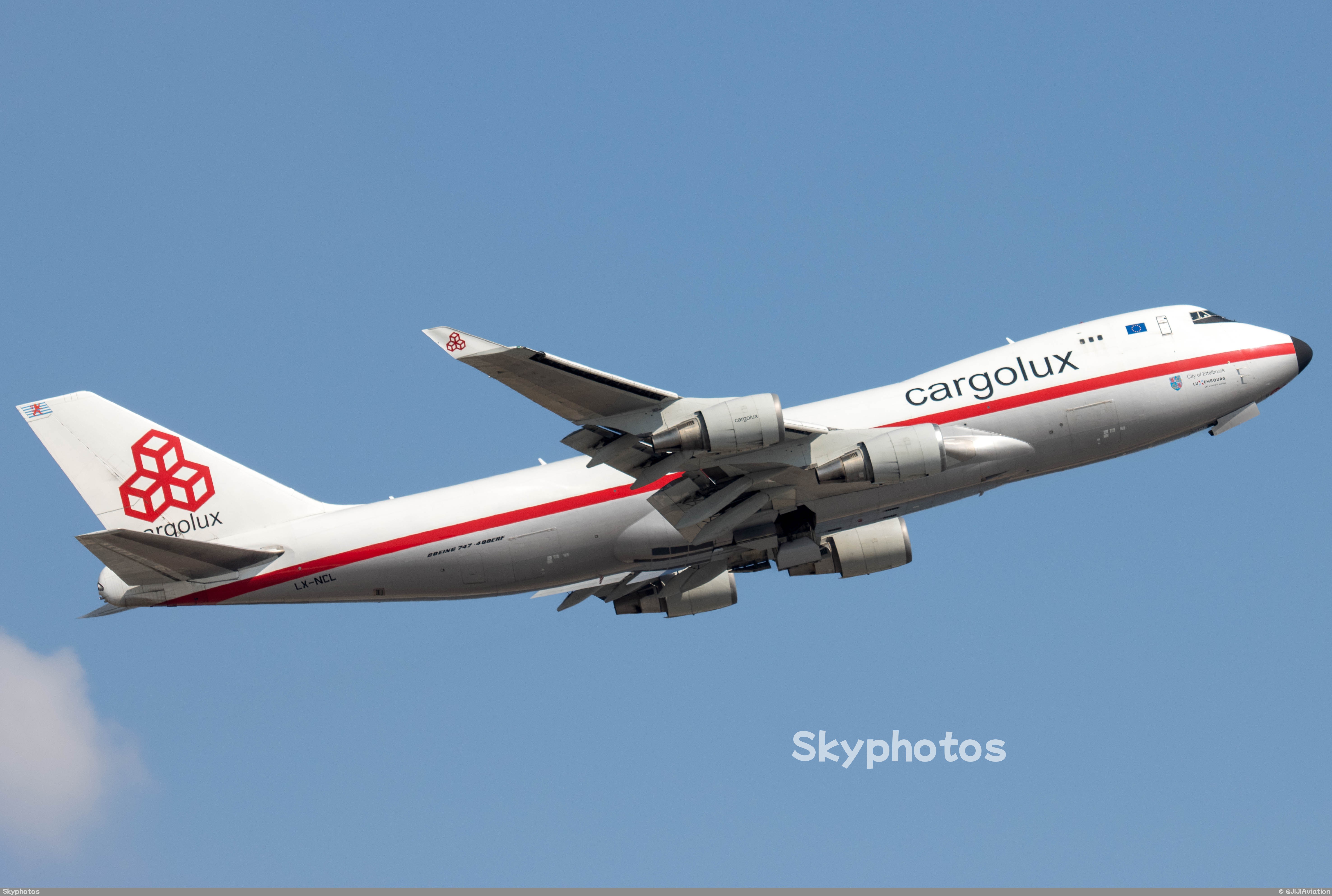 卢森堡货运航空 B747-4EVERF