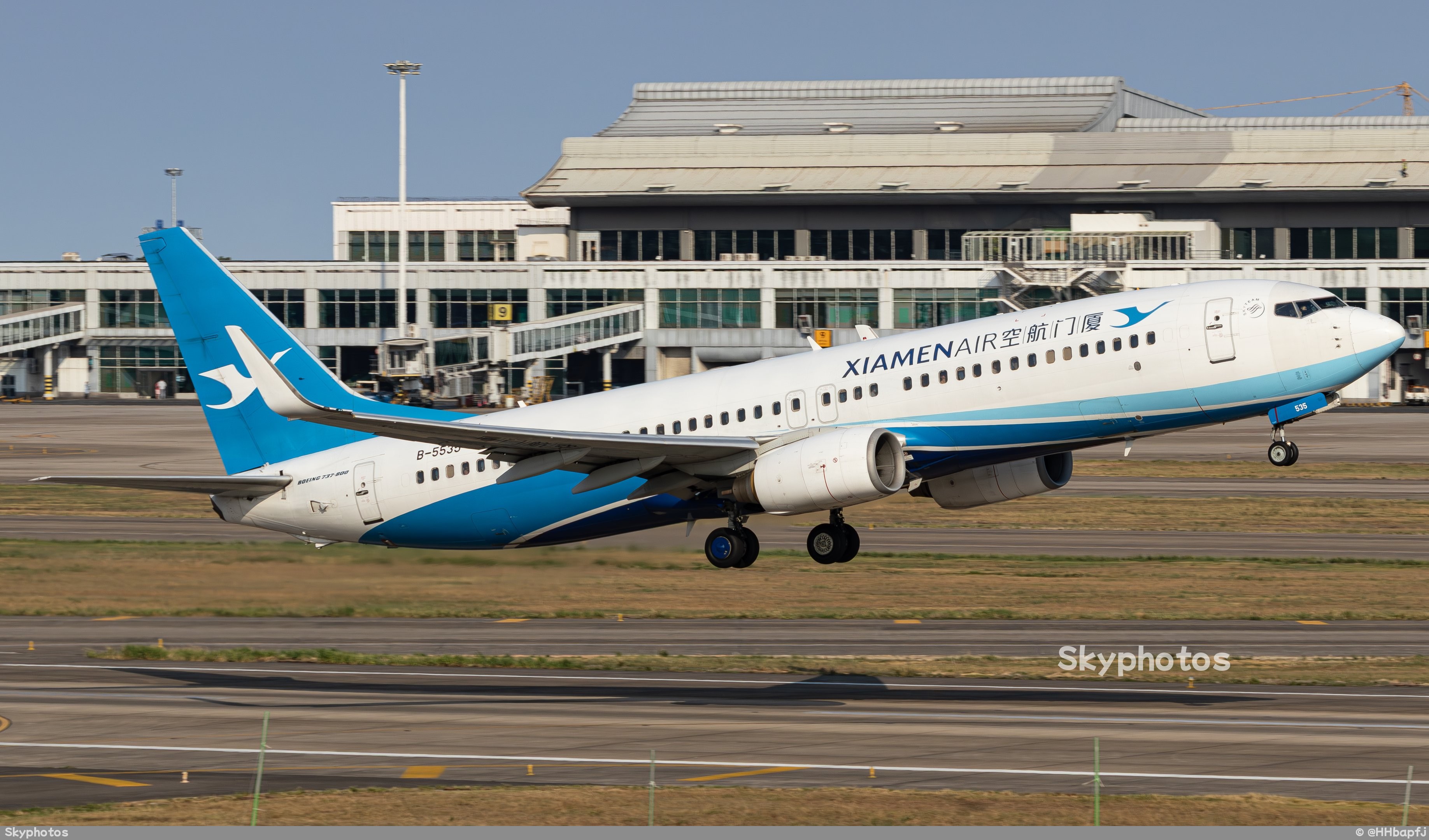 厦门航空 B737-85C(WL)