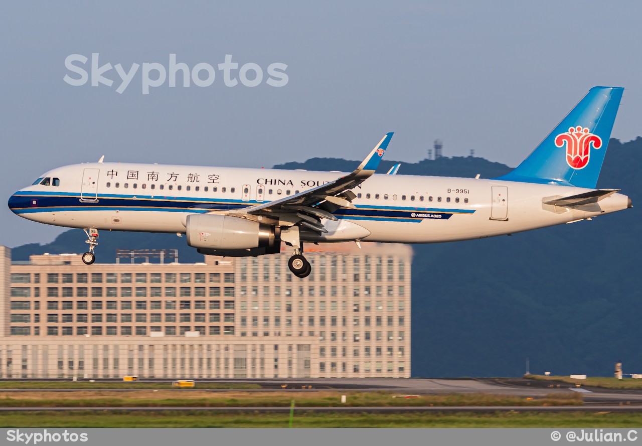 中国南方航空 A320-232（WL）