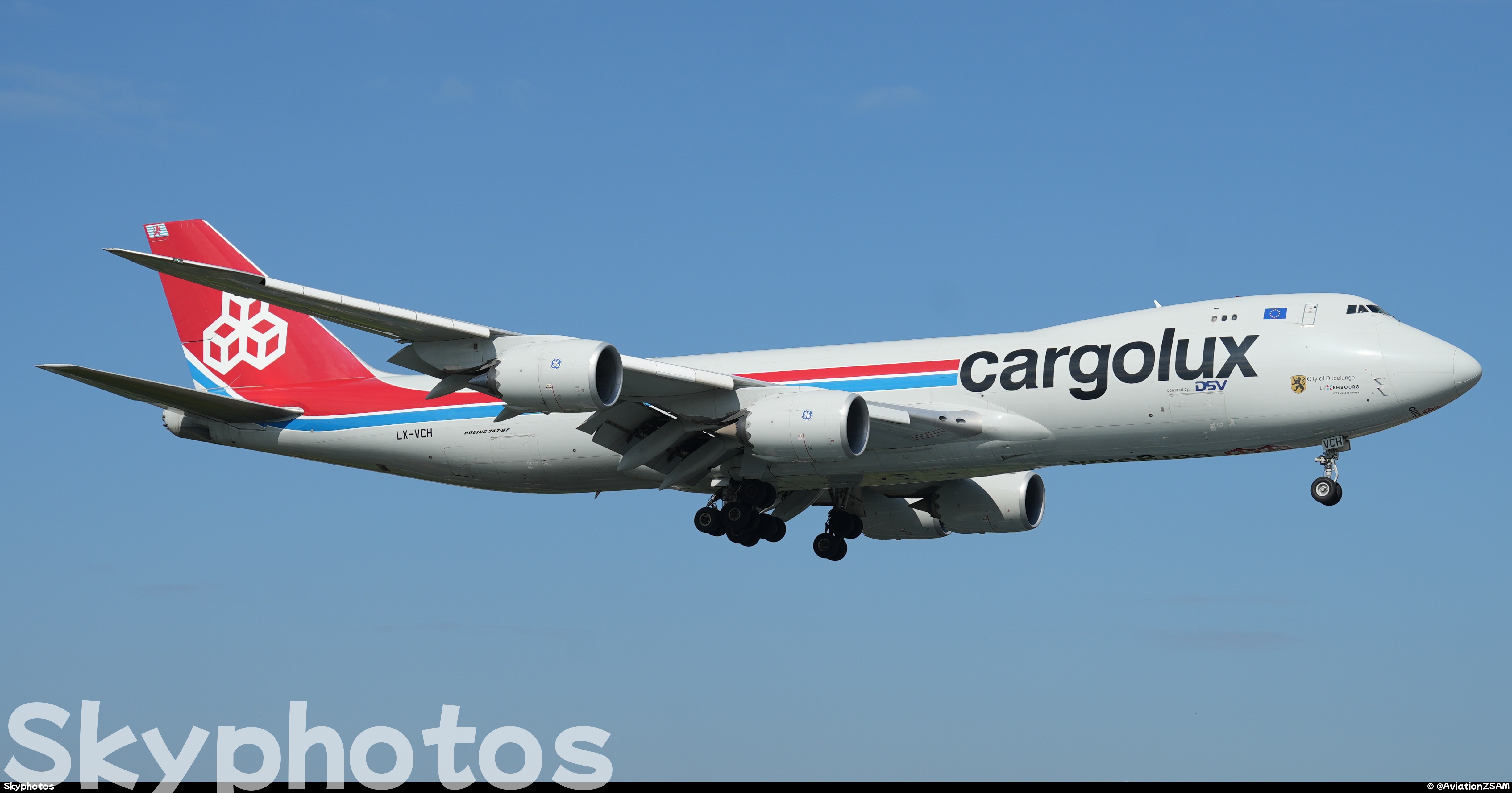 卢森堡货运 B747-8R7F