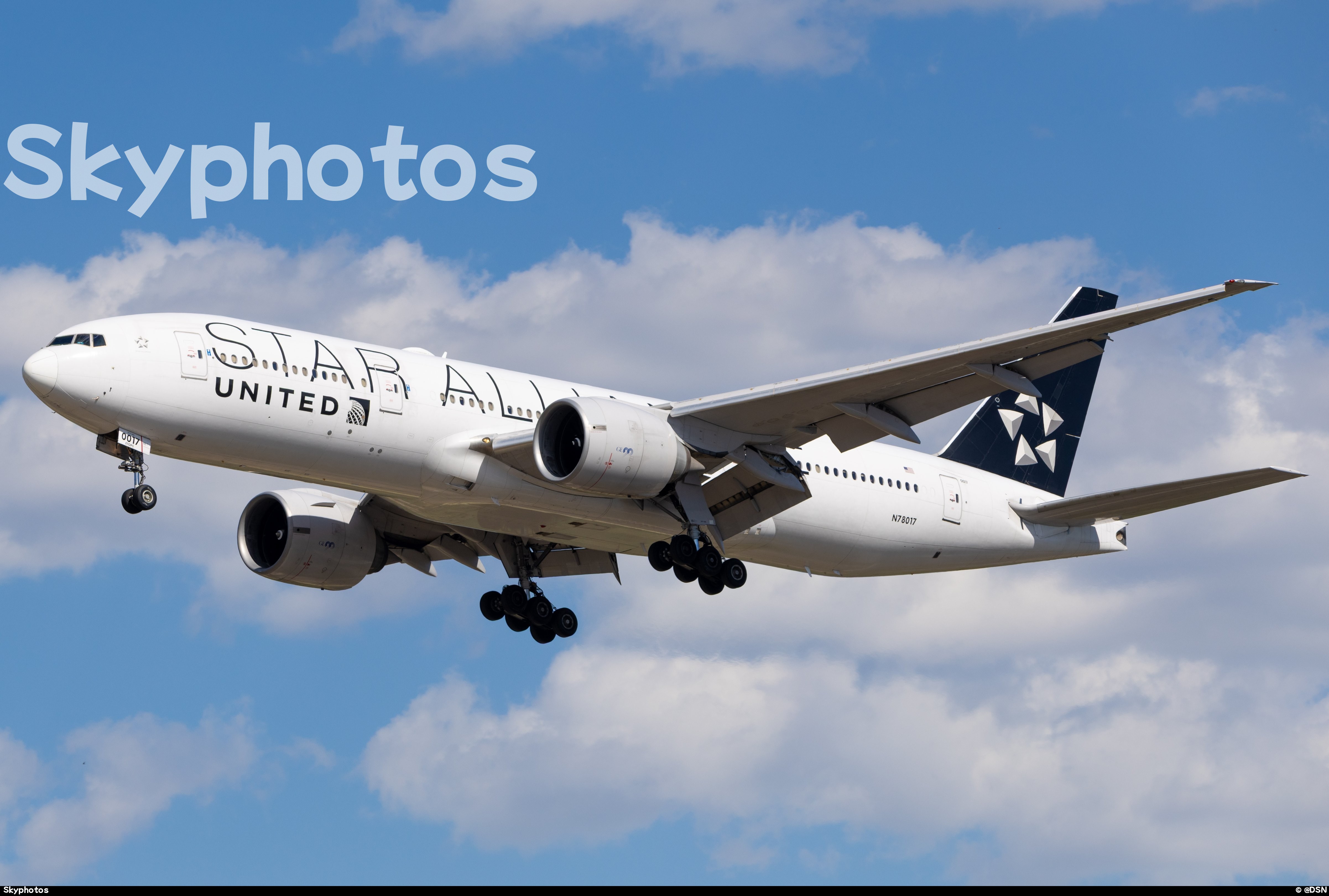 美国联合航空 波音777-224（ER）