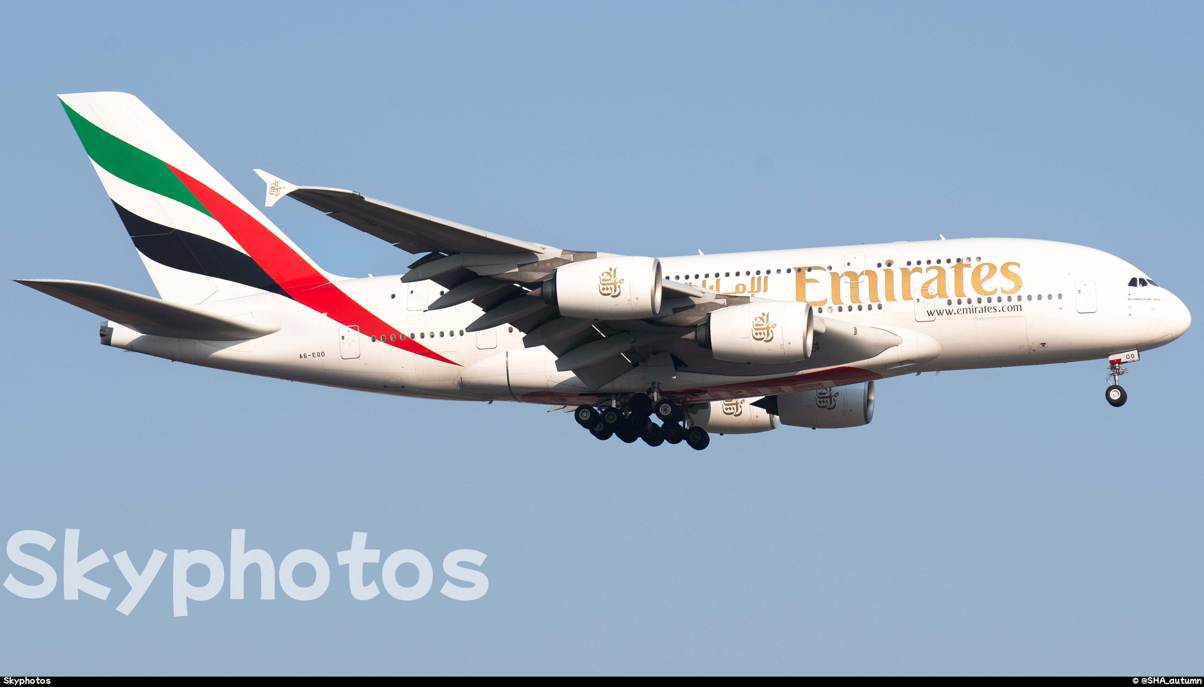 阿联酋航空 airbus 380-861