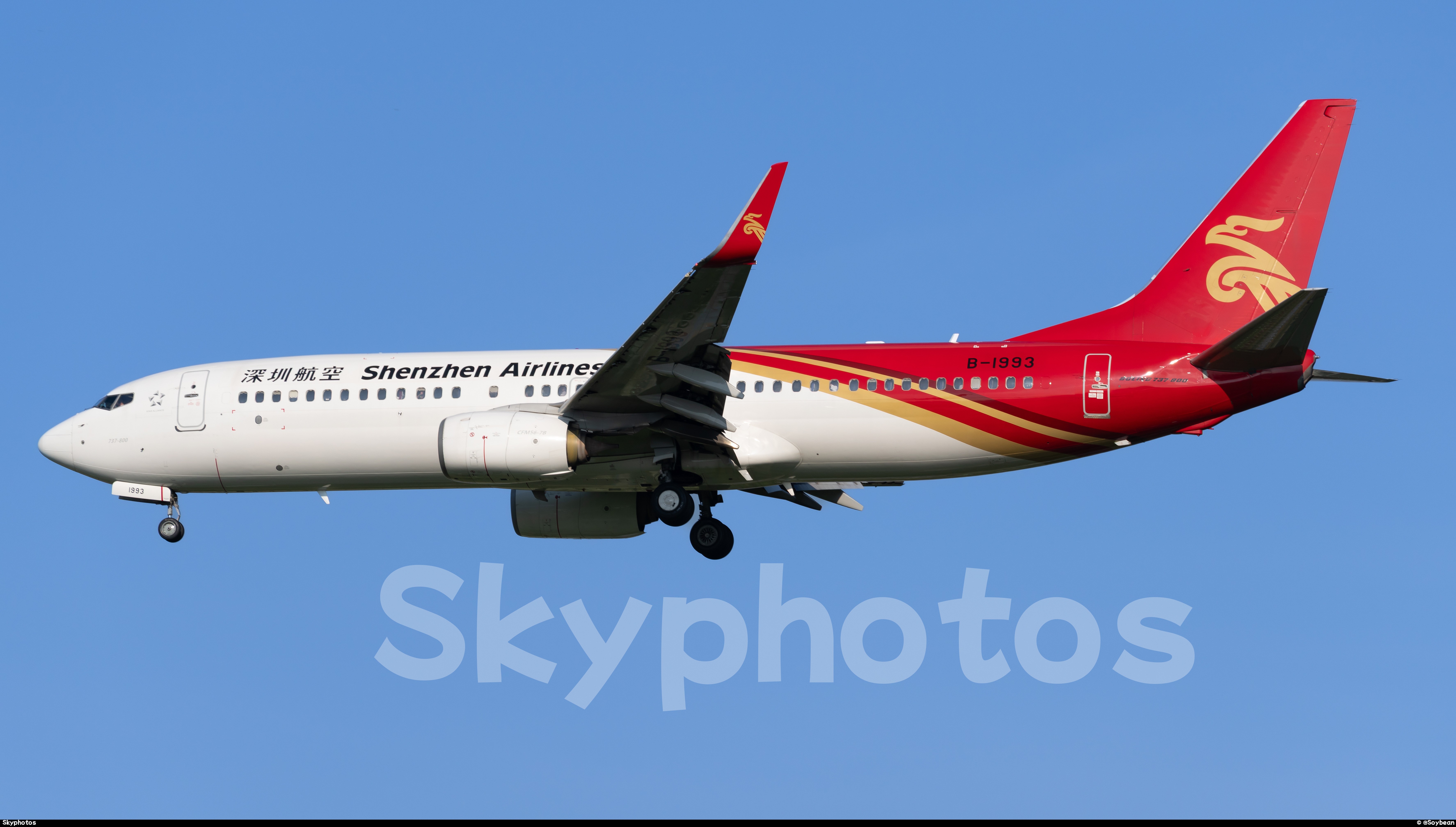 深圳航空 B737-87L(WL)