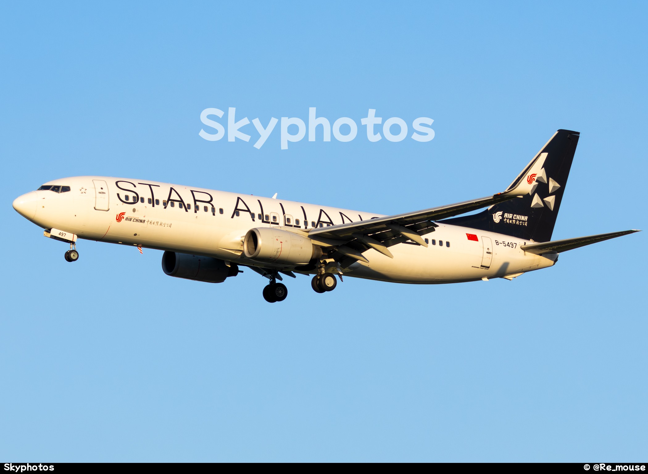 中国国际航空 B737-89L(WL)