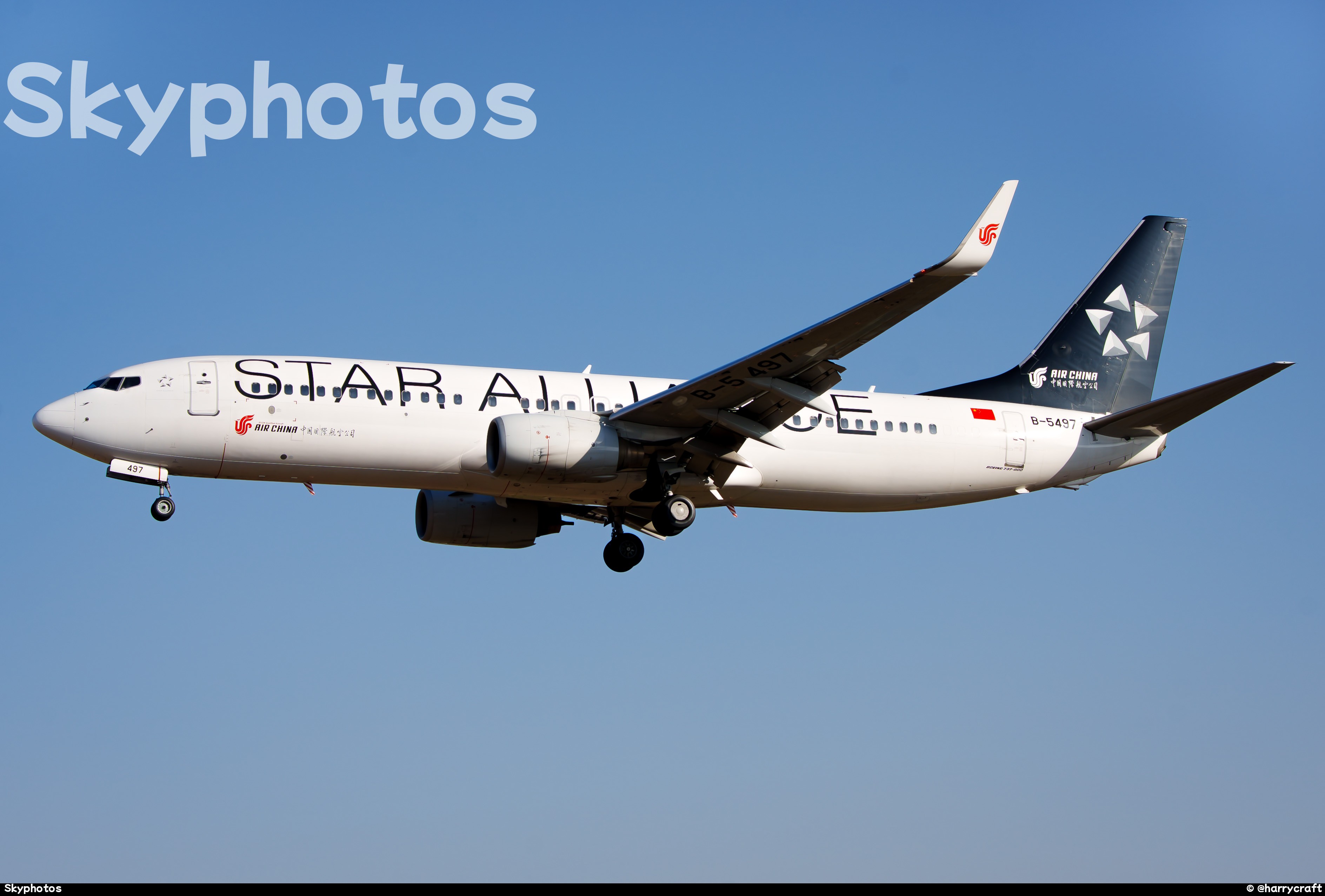 中国国际航空 B737-89L(WL)