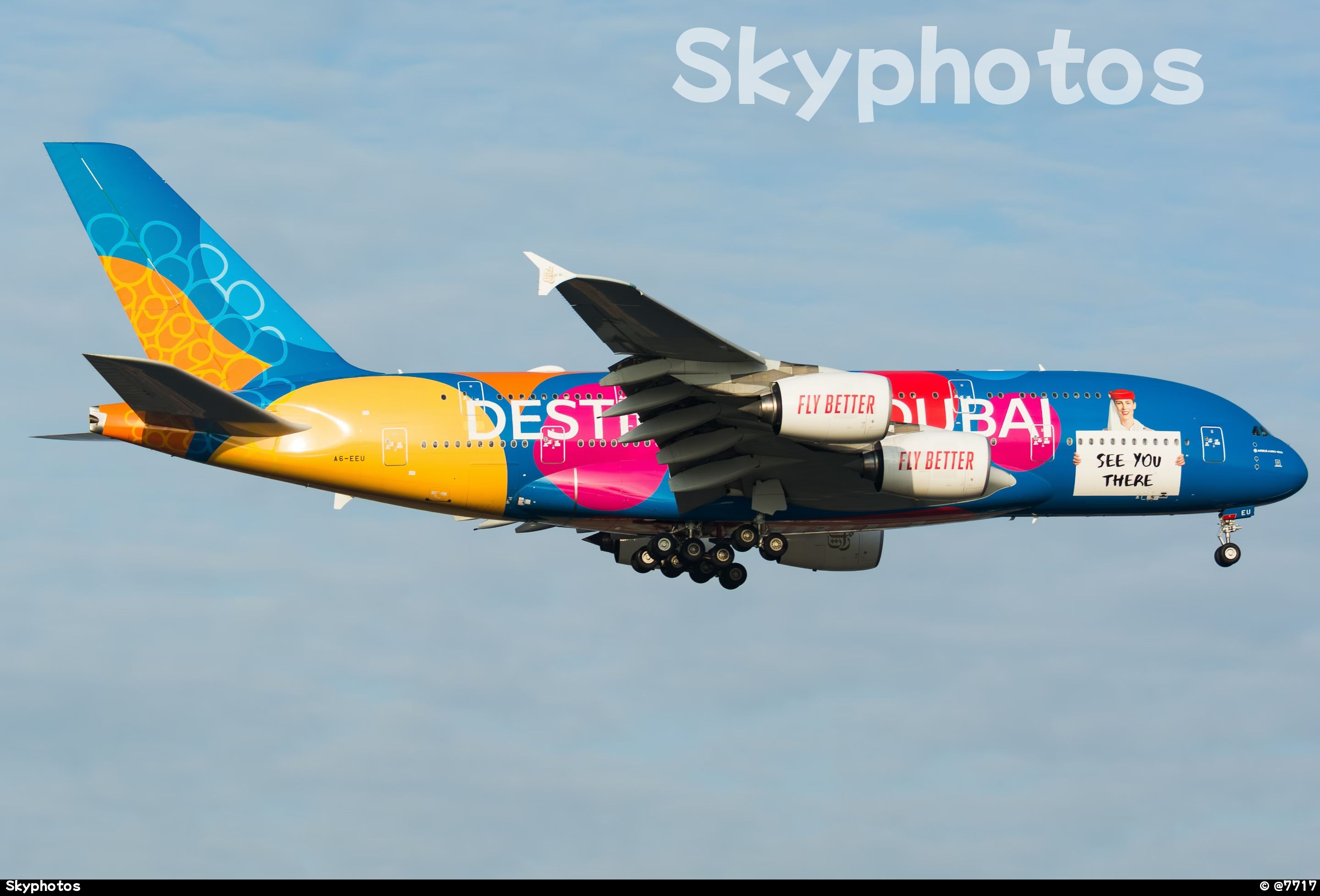 阿联酋航空 Airbus380-861