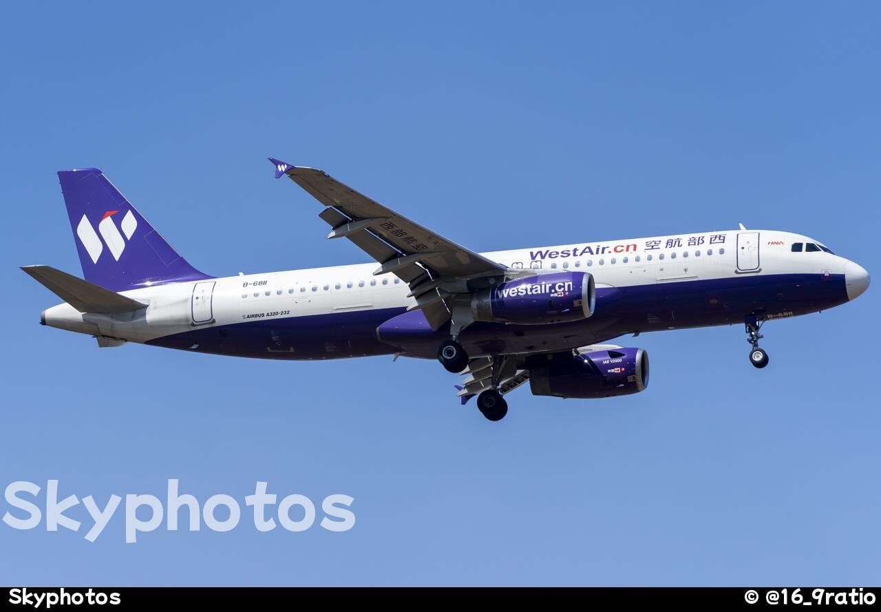 西部航空 A320-232